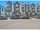 Townhomes with modern exteriors, balconies, and convenient street parking available at 1007 Chase St, Lakewood, CO 80214