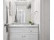 Bathroom with a white vanity, gray countertop, and a neutral color scheme at 14439 E 1St Dr # C11, Aurora, CO 80011