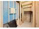 Unfinished basement with framework, flooring, and utilities at 9954 Heywood St, Highlands Ranch, CO 80130