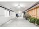 Unfinished basement with concrete floor, white walls, utility access, and potential for customization at 4730 S Acoma St, Englewood, CO 80110