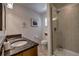 Modern bathroom with a spacious shower and attractive vanity, providing a luxurious and comfortable experience at 532 Kimmes Ln, Breckenridge, CO 80424