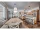 Open dining area connects to the kitchen, creating a bright, inviting space at 532 Kimmes Ln, Breckenridge, CO 80424