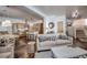 Inviting living room with kitchen and dining area offering an open floor plan at 532 Kimmes Ln, Breckenridge, CO 80424