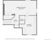 Basement level floor plan with recreation room, laundry room, utility area, and hall at 6338 S Oneida Ct, Centennial, CO 80111