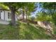 Spacious backyard with lush greenery and a wooden fence, creating a private outdoor space at 5831 W 108Th Pl, Westminster, CO 80020