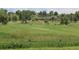 Scenic view of a golf course featuring lush green fairways and mature trees at 4133 Niblick Dr, Longmont, CO 80503