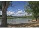 Beautiful lake view with trees and mountains, perfect for swimming and recreation at 4133 Niblick Dr, Longmont, CO 80503