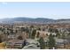 Aerial view of the neighborhood highlighting its proximity to mountains, parks, and recreation at 2800 Kalmia Ave # A310, Boulder, CO 80301