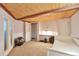 Bright bedroom with an exercise area, a built-in desk, and a daybed at 1143 Auraria Pkwy # 101, Denver, CO 80204