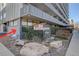 Exterior view of The Barrington condominium building sign at 909 N Logan St # 1B, Denver, CO 80203