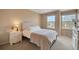 Cozy bedroom featuring natural light from two windows and neutral decor at 2649 S Kline Cir, Lakewood, CO 80227