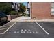 Reserved parking spot in front of a condo building at 12033 E Harvard Ave # 208, Aurora, CO 80014