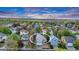 Overhead shot of the beautiful neighborhood and the home circled in white at 4279 Brandon Ave, Broomfield, CO 80020