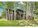 Charming brown two-story home with a green lawn and many aspen trees at 1927 Sunset Cir, Evergreen, CO 80439