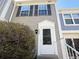 Close up shot of the front door of the home at 10561 W Dartmouth Ave, Lakewood, CO 80227