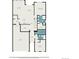 Detailed floor plan showcasing the layout of a two-story home, including room dimensions at 11791 Barrentine Loop, Parker, CO 80138