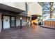 Large backyard deck featuring wood decking and ample space for outdoor gatherings at 6519 Pinewood Dr, Parker, CO 80134