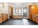 Elegant bathroom featuring a soaking tub, glass shower, tile floors, dual sinks and stylish fixtures at 17575 Minglewood Trl, Monument, CO 80132