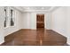 Large dining room features wood floors and window at 3654 Paintbrush Ln, Parker, CO 80138
