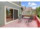The deck offers a great space to enjoy the outdoors at 6735 W 97Th Cir, Westminster, CO 80021