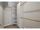 Walk-in closet with built-in storage shelves and rods at 6735 W 97Th Cir, Westminster, CO 80021