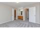 Spacious main bedroom providing convenient access to the bathroom and shower at 125 S 22Nd Ave # 6, Brighton, CO 80601