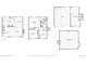 A collection of floorplans showing the home's layout, including the basement and upper levels at 7862 W 84Th Ct, Arvada, CO 80005