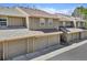 Townhome with attached two-car garage, offering convenient parking and easy access at 7707 S Curtice Way # D, Littleton, CO 80120