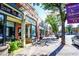 Street view of local shops with a sign reading 'Welcome to the Highlands' at 3937 Osceola St, Denver, CO 80212