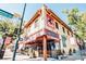 Street view of shops in a commercial district at 3937 Osceola St, Denver, CO 80212