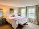 Sunlit bedroom featuring soft, neutral tones, large windows, and comfortable furnishings at 6899 Countryside Ln # 269, Niwot, CO 80503
