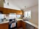 Functional kitchen offering stainless steel appliances, ample counter space, and natural light at 6899 Countryside Ln # 269, Niwot, CO 80503