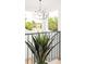 Landing area showcasing contemporary lighting and views, enhancing the home's modern appeal at 1466 S Gaylord St, Denver, CO 80210