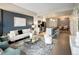 Modern interior boasts open layout, stylish decor, and a sleek, contemporary design at 1975 N Grant St # 617, Denver, CO 80203