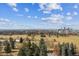 Stunning aerial view with green spaces and city skyline providing an attractive scenic backdrop and serene atmosphere at 33 N Corona St # 401, Denver, CO 80218