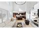 Open concept kitchen with island and dark wood cabinetry at 806 Ridgemont Cir, Highlands Ranch, CO 80126