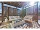 Relaxing patio area with seating and fire pit at 806 Ridgemont Cir, Highlands Ranch, CO 80126