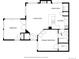 Detailed floor plan showcasing the layout of the bedroom, living room, and primary bedroom at 13792 E Lehigh Ave # E, Aurora, CO 80014