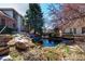 Pond in the backyard at 13792 E Lehigh Ave # E, Aurora, CO 80014