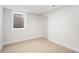 This home's basement bedroom provides a private space for guests or can be used as a home office at 862 Pontiac St, Denver, CO 80220