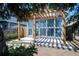 Backyard studio featuring unique glass walls and wooden pergola. Outdoor bliss! at 3735 Inca St, Denver, CO 80211