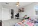 Well-lit bedroom with a view of the closet at 3344 Evening Pl, Castle Rock, CO 80109