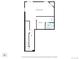 Floor plan featuring a recreation room, bedroom, bath, and walk in closet at 3344 Evening Pl, Castle Rock, CO 80109