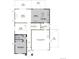 Two-story home floor plan showcasing a spacious kitchen, 2 car garage and multiple bedrooms at 9153 Truckee Ct, Commerce City, CO 80022