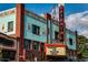 Unique theater building with vintage architecture and a bright marquee at 3943 Newton St, Denver, CO 80211