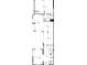 Detailed floor plan featuring kitchen, Gathering room, living and dining room at 325 Clayton St, Denver, CO 80206