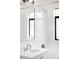 Bright bathroom featuring subway tile and a modern vanity at 636 N Washington St # 301, Denver, CO 80203