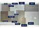 Selection of interior materials featuring luxurious finishes for the kitchen, bathroom, and fireplace at 6368 Verve Ln, Parker, CO 80134