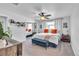 Inviting bedroom with a cozy bed, carpet floors, and a large closet at 12079 E Louisiana Ave, Aurora, CO 80012