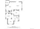 Detailed floor plan showcasing layout of the main living spaces including kitchen, living room, and dining room at 8053 E Maple Ave, Denver, CO 80230